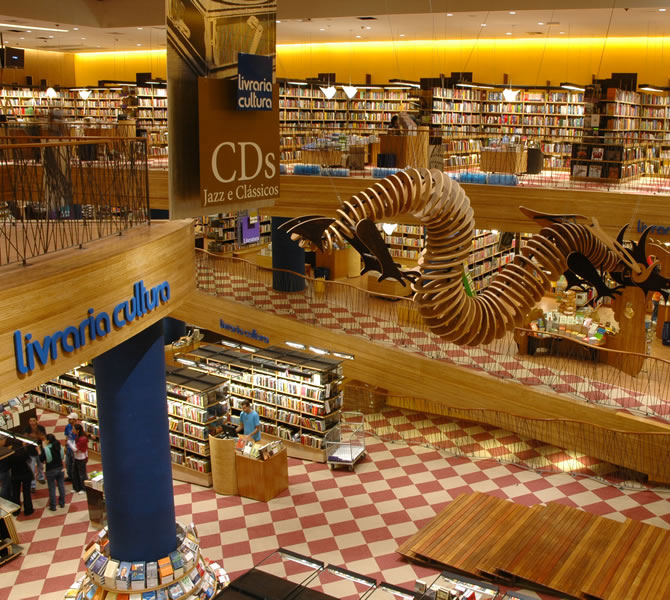 Novo espaço da Livraria Cultura da Paulista - Ma Stump | Conteúdo Criativo